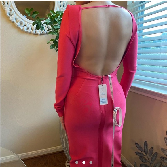 HOUSE OF CB PINK DRESS - Picture 3 of 4